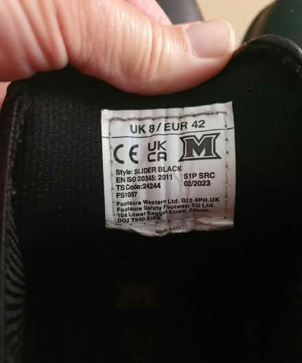 Photo of free Safety Boots (Totton SO40) #2