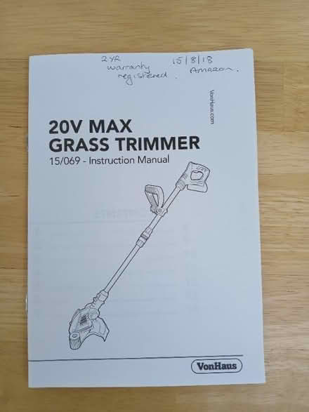 Photo of free Cordless strimmer. (Willington DL15) #1