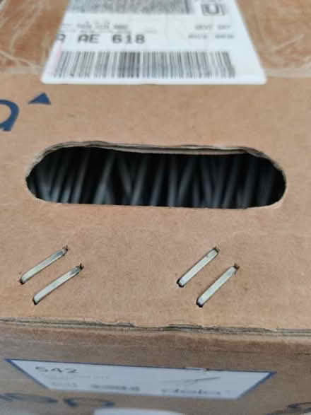 Photo of free 2x 300meter boxes of cat 5e UTP network cable (Church RG2) #3