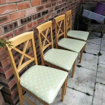 Photo of free 4 dining chairs (South Gosforth NE3) #1