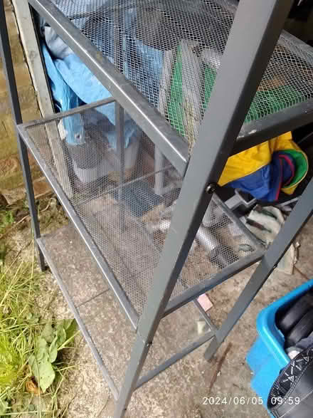 Photo of free Metal rack, slightly sloped (staines) #1