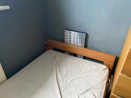 Photo of free Single solid wood bed (Coppull PR7) #2