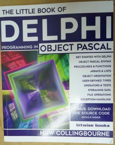 Photo of free Books about Object-Pascal, Delphi, Lazarus (Levenshulme M12) #1
