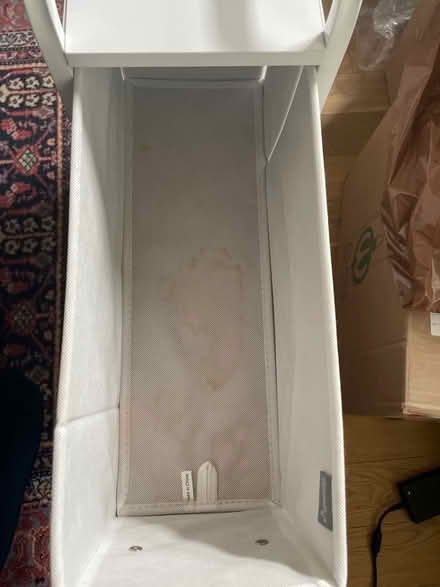 Photo of free White storage cart (Lanier Heights)