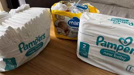 Photo of free 3 pack of nappies, size 1 and 2 (St Albans) #1