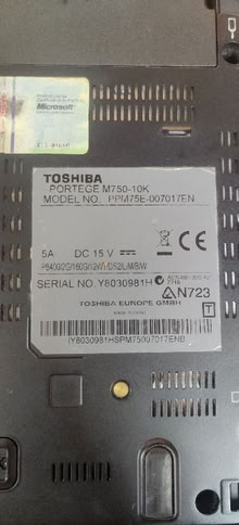 Photo of free Toshiba Windows 7 laptop - very old (Barnacle CV7) #3