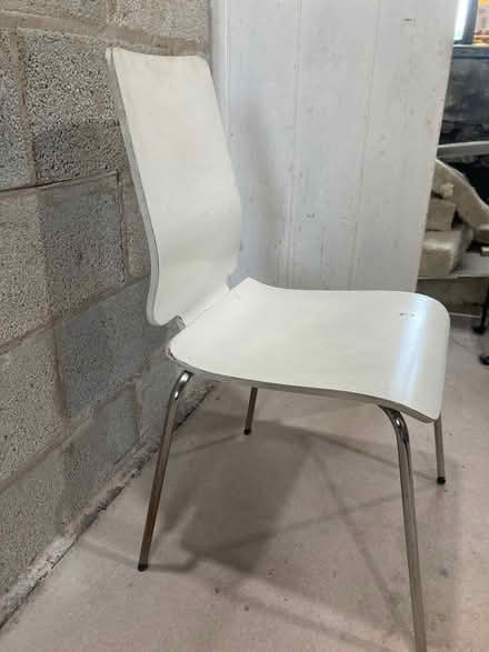 Photo of free 4 x stacking IKEA Gilbert chairs (Disley, SK12) #3