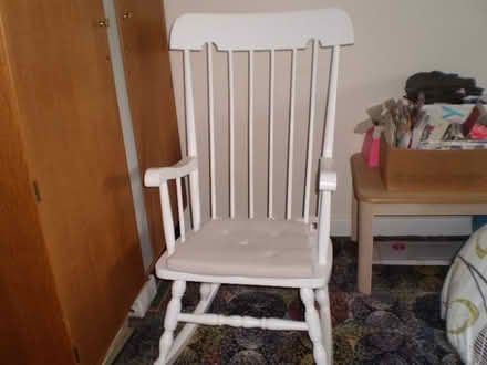 Photo of free Old Wooden Rocking Chair (Waltham Chase SO32) #1