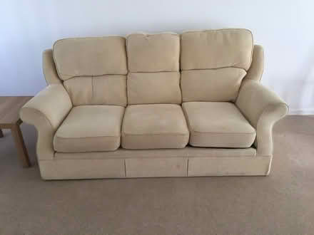 Photo of free Three seater settee (Tattenhall CH3) #1