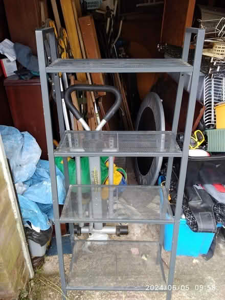 Photo of free Metal rack, slightly sloped (staines) #3