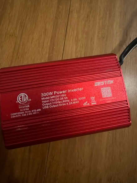 Photo of free Power inverter (12vdc to 110vac) (SouthEast Austin) #2