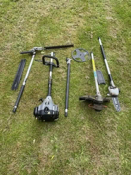 Photo of free Petrol strimmer, hedge cutter, multi tool (Cringleford NR4) #1