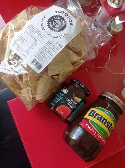 Photo of free Nachos, chutney , cashew butter (NW3 Gospel Oak) #1