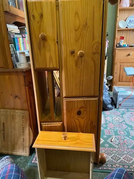 Photo of free TV unit pine (Ford, near Colerne) #2