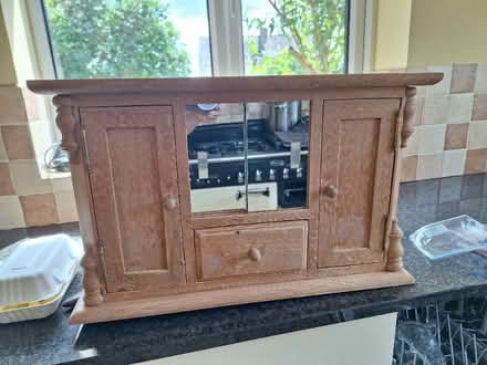 Photo of free Solid pine bathroom cabinet (Weston-on-Trent DE72) #1