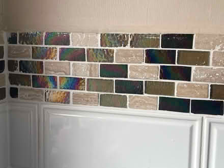 Photo of free Brown mosaic tiles (WR10) #3