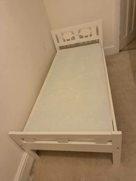 Photo of free Ikea kids bed and mattress (Widmore BR1) #1