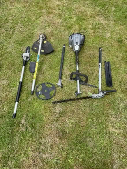 Photo of free Petrol strimmer, hedge cutter, multi tool (Cringleford NR4) #3