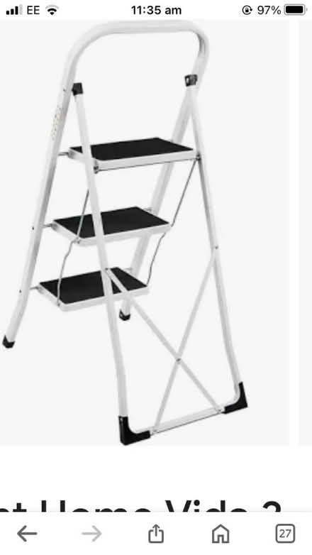 Photo of Stepladder with 3 steps (Chesham HP5) #1