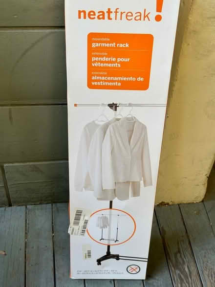 Photo of free New in Box Garment Rack (Brookline Village) #1