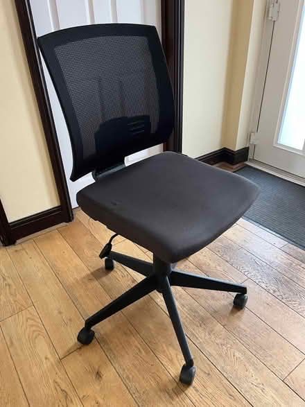 Photo of free Black office chair (Charlton OX12) #1
