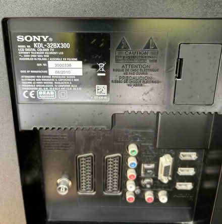Photo of free Sony Bravia TV (Hurdsfield SK10) #2