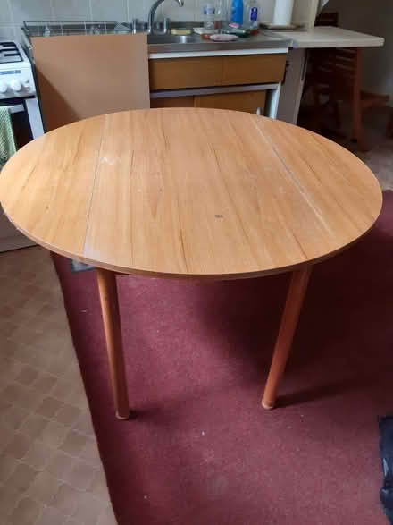 Photo of free Dining table (SK22 Hayfield) #1