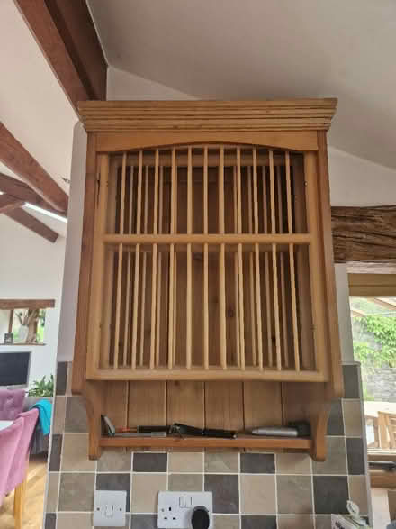 Photo of free Solid pine plate rack (LA2 9 Bay Horse) #2