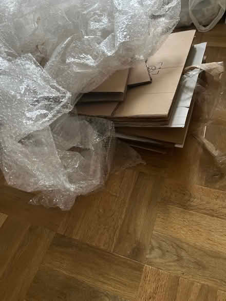Photo of free 6 moving boxes and bubble wrap (Wisewood S6) #2
