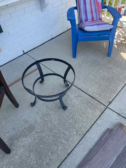 Photo of free Bonfire frame or side table (Stonybrook Drive Bowie) #1