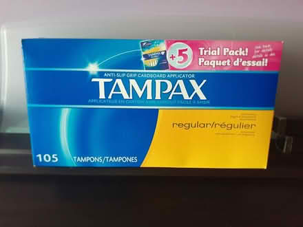 Photo of free Tampax Tampons (Riverside South) #1