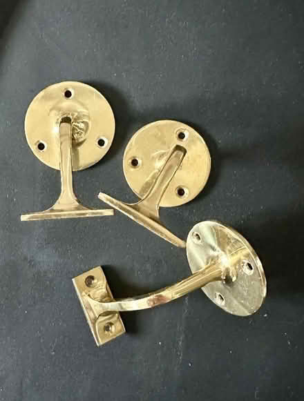 Photo of free 3 Stair rail support brackets (Holbeach St Marks PE12) #1