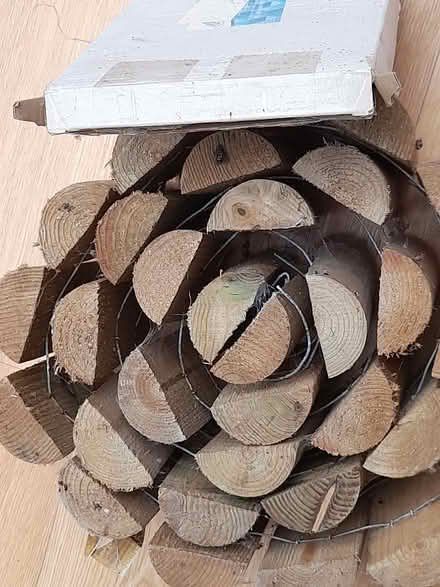 Photo of free Lawn edging thing with pegs. (Twyford RG10) #1