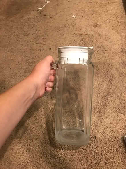 Photo of free Small glass juice pitcher (Leedom, Ridley park) #2