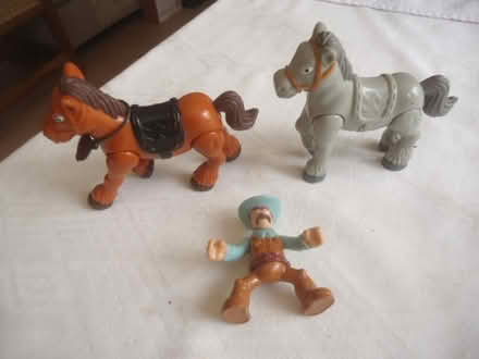 Photo of free Cowboy and 2 horses (Malvern Link WR14) #1