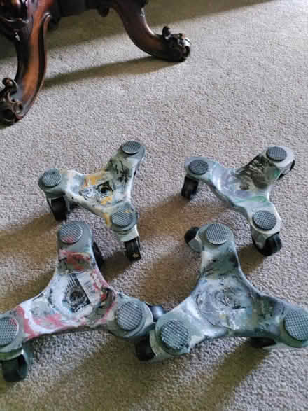 Photo of free 4 corner dollies (Rothley) #1