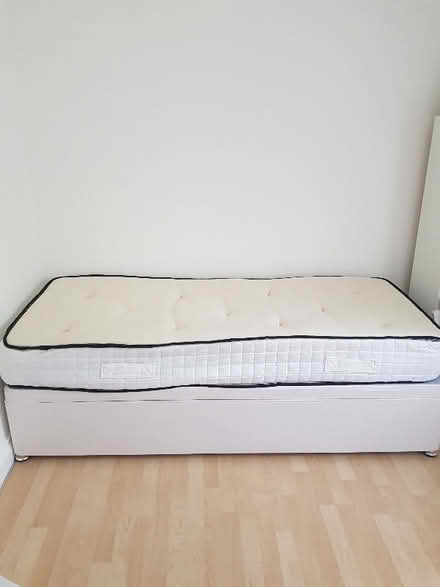 Photo of free Single bed (2' 6") with a lift up storage base (Shorton TQ3) #2