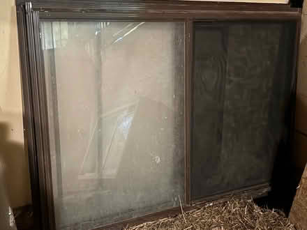 Photo of free 3 storm/screen windows brown frame (Carp Road and McGee Side Road) #1