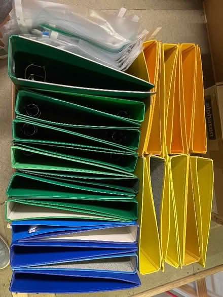 Photo of free Assorted folders (London Rd, HW HP11) #1