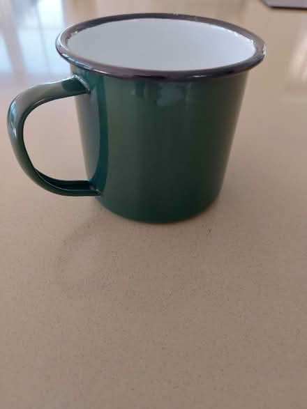 Photo of free Metal mugs x 12 (Sheet GU32) #1