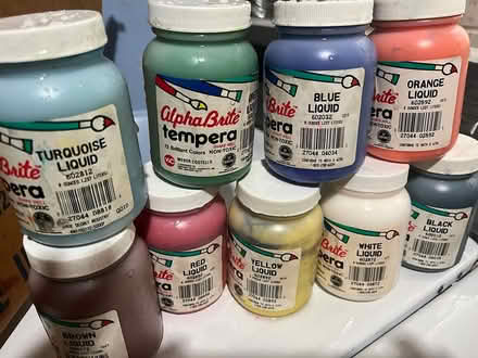 Photo of free 10 bottles of acrylic paint (Capitol Hill near Lincoln Park) #1
