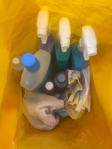 Photo of free Bag of cleaning items (Fareham central PO16) #1
