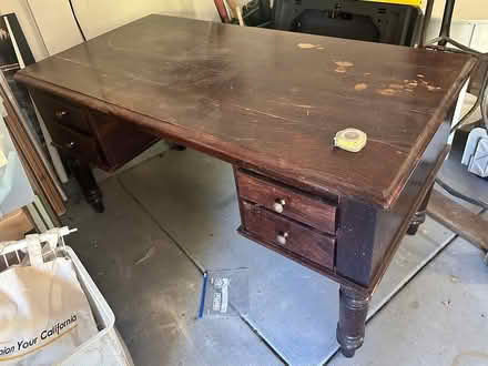 Photo of free Large Wooden Desk (Marin) #1