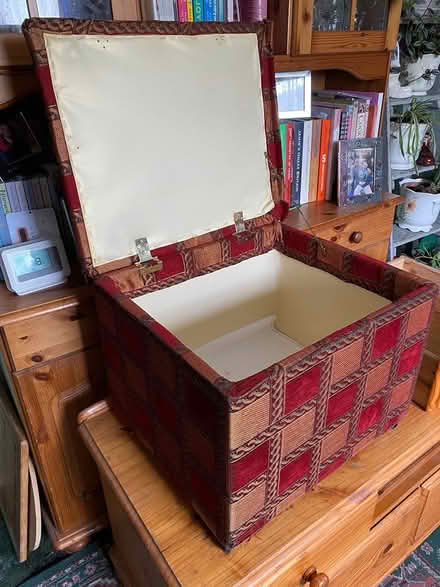 Photo of free Storage Pouffe (Ford, near Colerne) #2