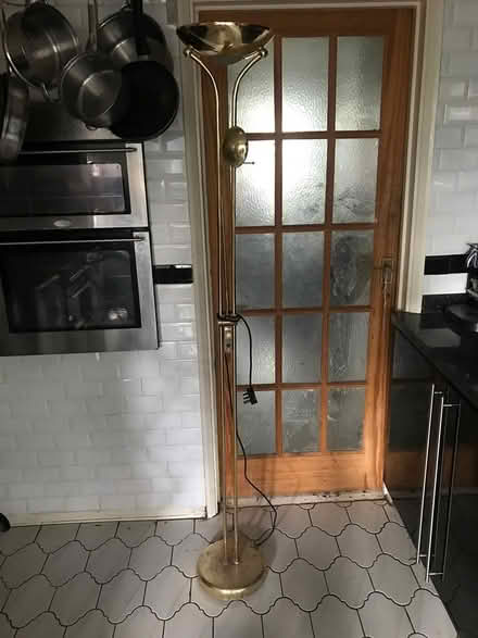 Photo of free Brass freestanding light (Selsdon) #1