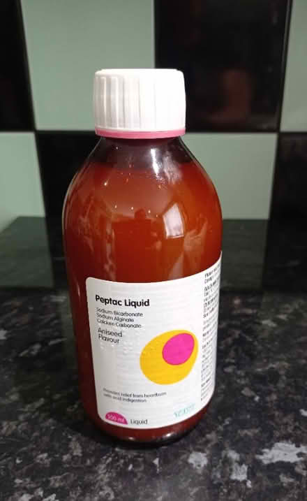 Photo of free Peptac Liquid for indigestion relief (Osmaston DE24) #1