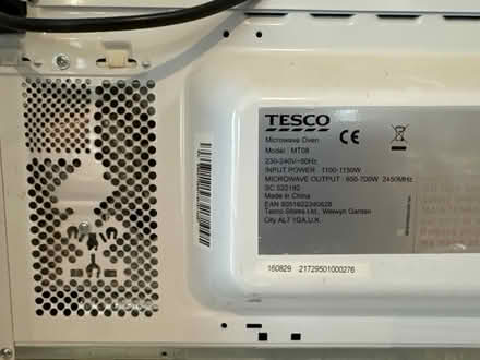 Photo of free Tesco Microwave 650-700w (Staines TW18) #3