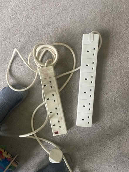 Photo of free Two extension leads/multi plugs (BR3) #1