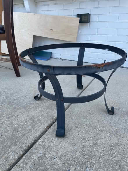 Photo of free Bonfire frame or side table (Stonybrook Drive Bowie) #3