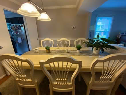 Photo of free Dining Set for 6 people (Fairfax, VA) #1